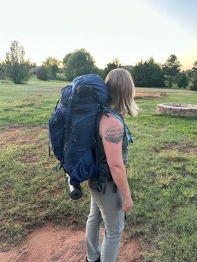 Gregory Deva 60L  Backpack with Teal Accents — Women's Large Hiking Pack